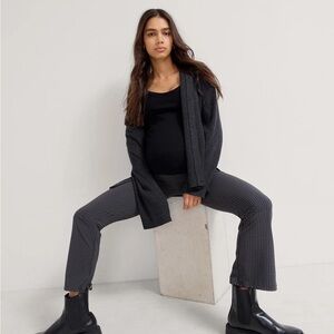 Hatch Bodyflex Crop Flare Maternity Pants NWOT